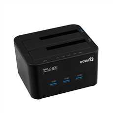 USB 3.0 Clone Dual Hard Drive Docking Station