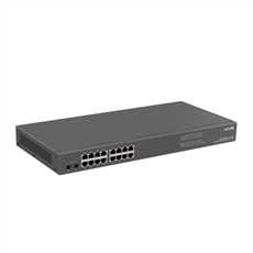 16 Port Rack-Mounted 10/100/1000 Mbps + 2SFP Gigabit Switch Hub-IGMP