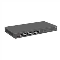 24 Port Rack-Mounted 10/100/1000 Mbps + 2SFP Gigabit Switch Hub-IGMP